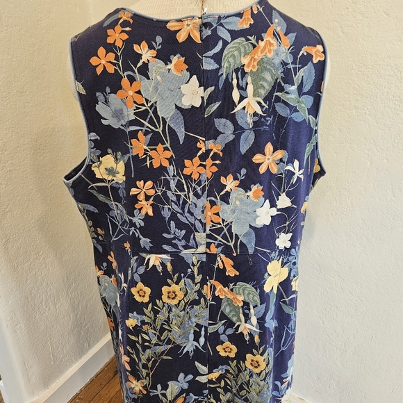 Lands' End Ponte Knit Sleeveless Sheath Dress 22W - Picture 5 of 9